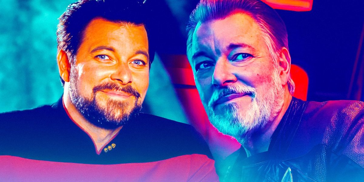 ¿Qué edad tiene Riker en TNG y Star Trek: Picard?