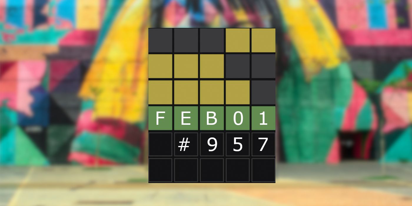 Respuestas y sugerencias de Wordle de hoy para el 1 de febrero de 2024 (rompecabezas n.° 957)