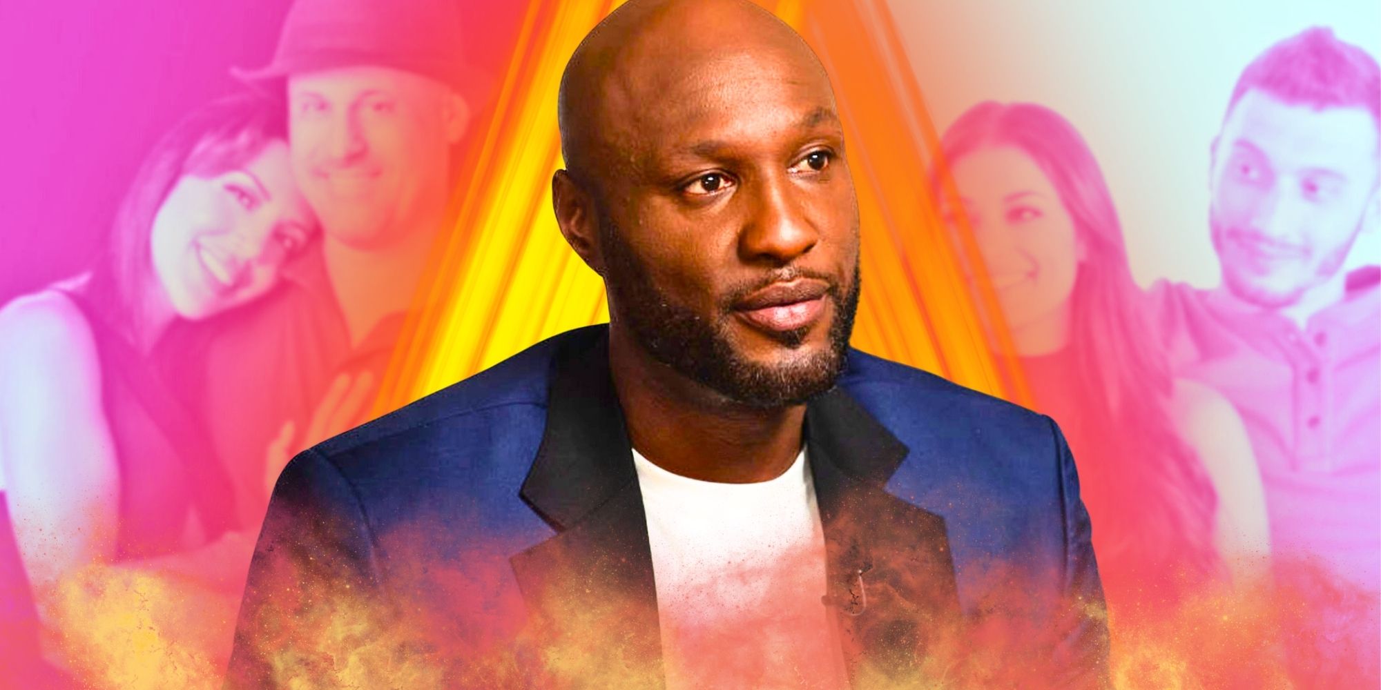 Esta pareja de prometidos de 90 días tiene una conexión impactante con el campeón de la NBA Lamar Odom