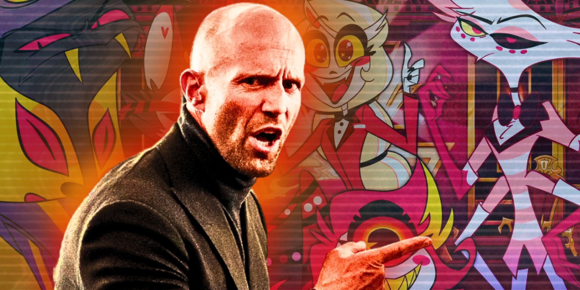 ¿Jason Statham da voz a Zelestial en el hotel Hazbin?  Por qué los espectadores están convencidos de que está involucrado en el programa