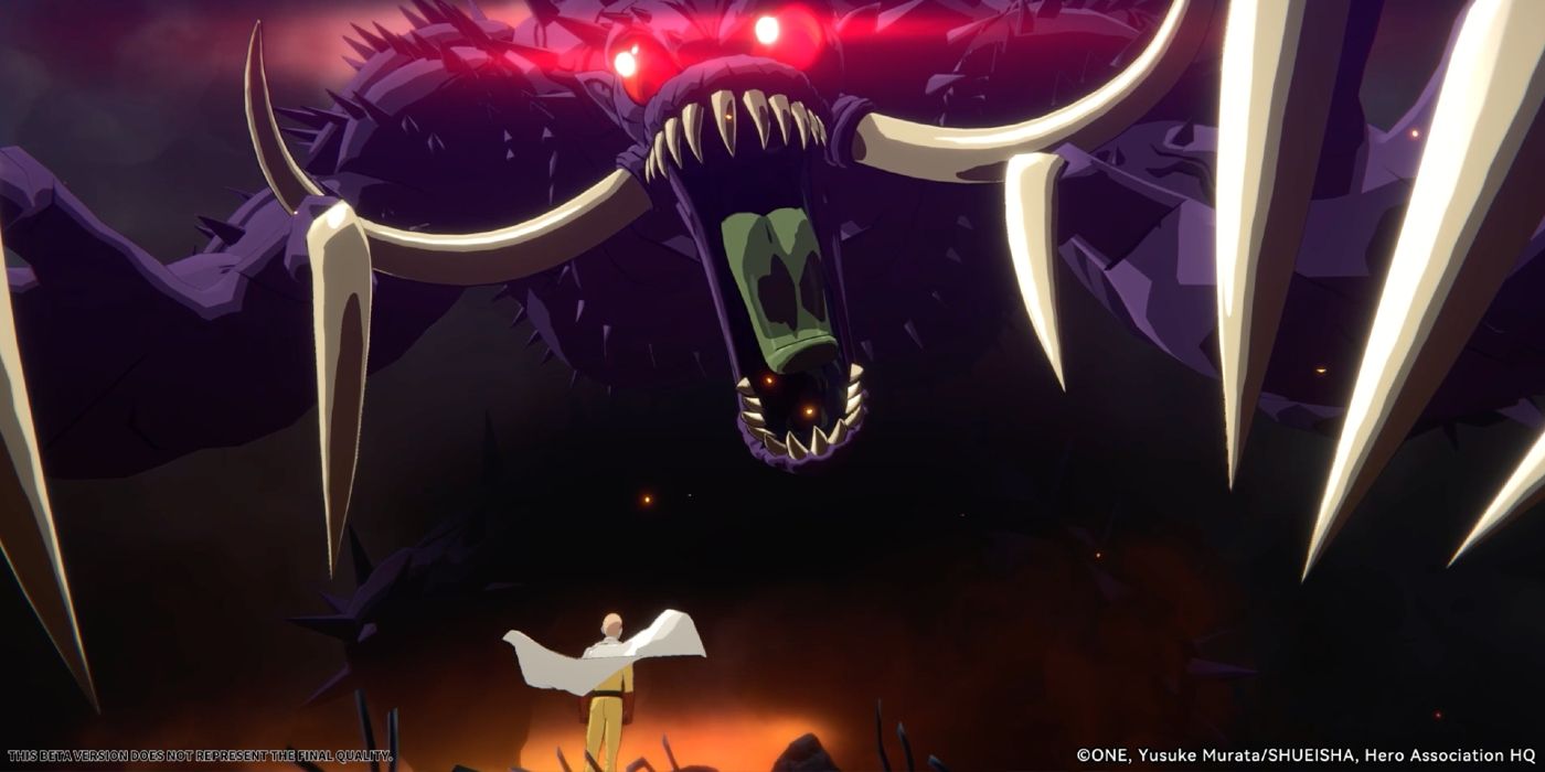 One-Punch Man_ Saitama del mundo se enfrenta a un monstruo