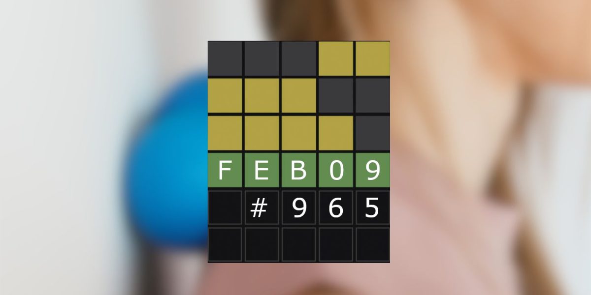 Respuestas y sugerencias de Wordle de hoy para el 9 de febrero de 2024 (rompecabezas n.° 965)