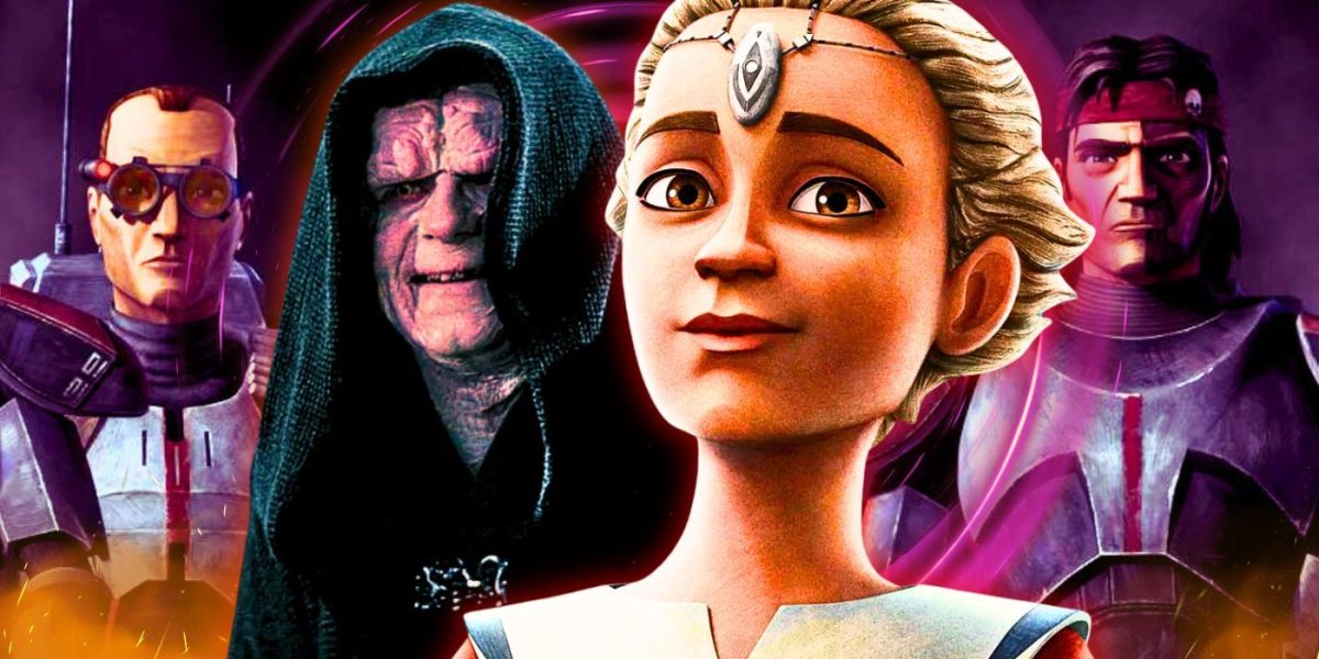 Explicación del final del estreno de la temporada 3 de The Bad Batch: conexión de fuerza de Omega y plan de Palpatine