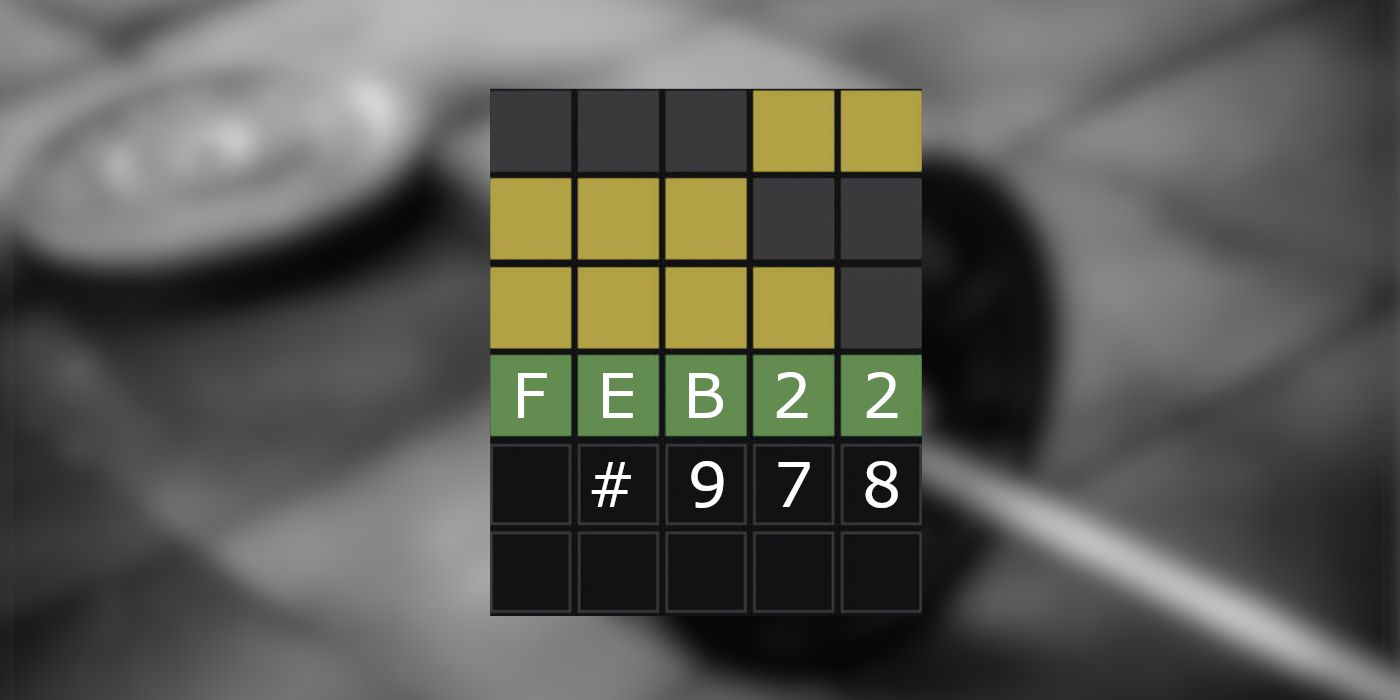 Respuestas y sugerencias de Wordle de hoy para el 22 de febrero de 2024 (rompecabezas n.° 978)