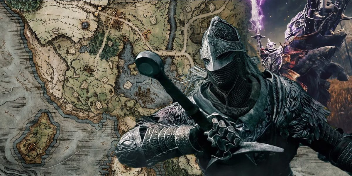 Cómo se compara el mapa del DLC de Big Elden Ring con Limgrave y las tierras intermedias