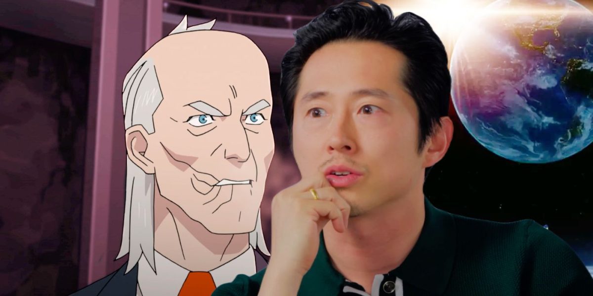 El papel de Steven Yeun en la película Invencible de acción real aparentemente revelado por Robert Kirkman