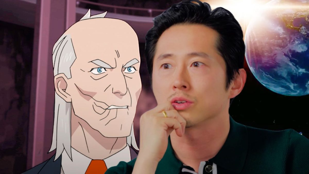 El papel de Steven Yeun en la película Invencible de acción real aparentemente revelado por Robert Kirkman