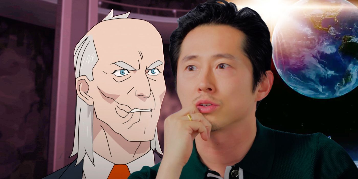 El papel de Steven Yeun en la película Invencible de acción real aparentemente revelado por Robert Kirkman