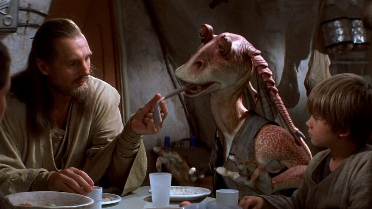 25 años después de La amenaza fantasma, los actores de Star Wars reflexionan sobre la reacción "hiriente y ofensiva" de Jar Jar Binks