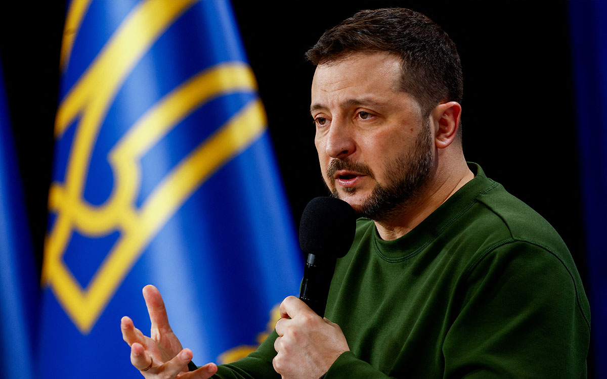 31 mil soldados han muerto en dos años de guerra: Zelenski