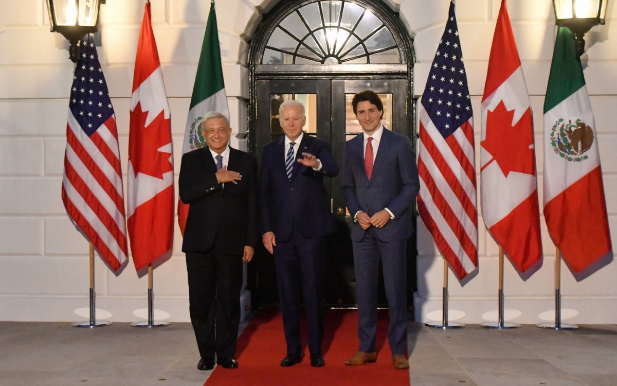 AMLO pide a Biden y Trudeau que no intervengan en México