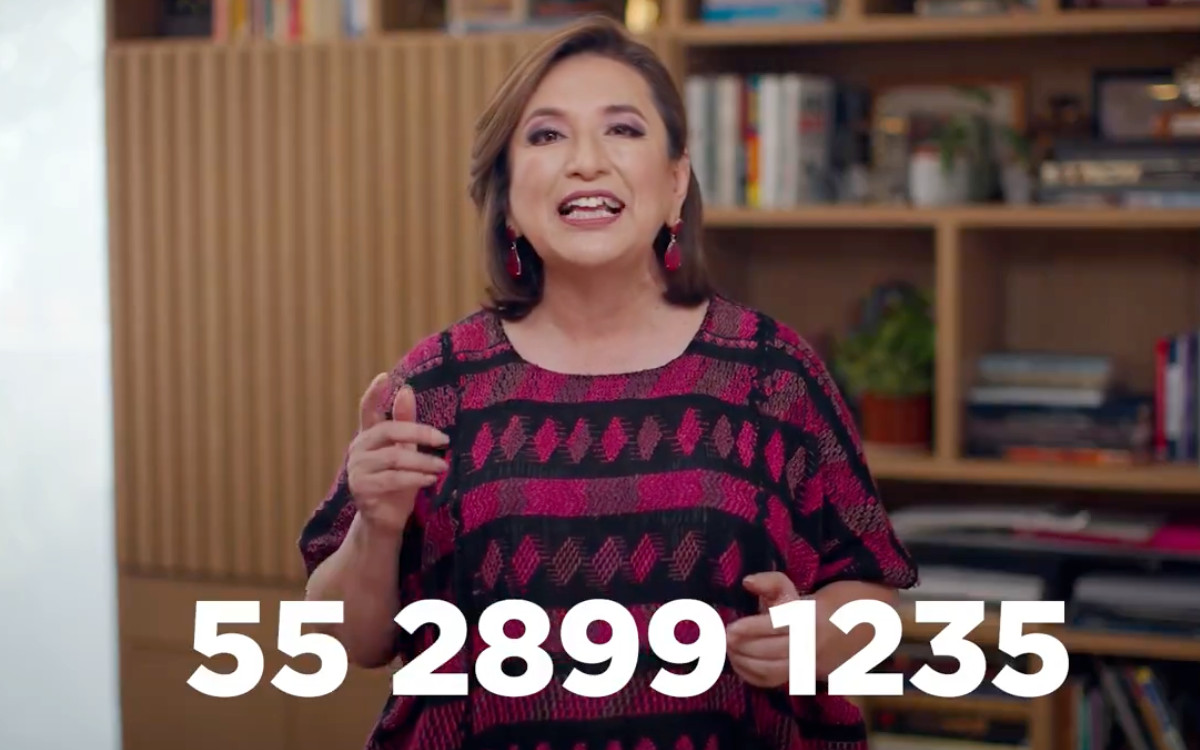 Ahora Xóchitl Gálvez dice que también filtraron su teléfono