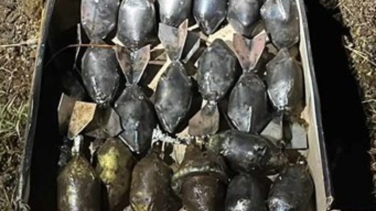 Aseguran en Michoacán bombas caseras usadas en drones