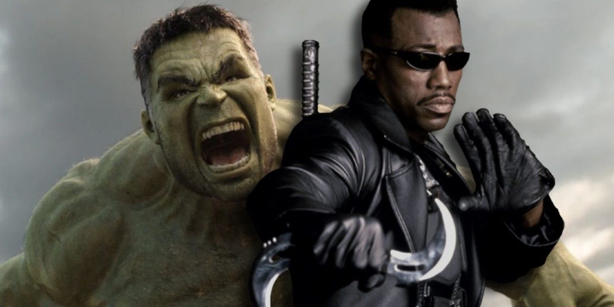 Blade no necesita luchar contra Hulk para demostrar que es más fuerte que él