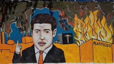 Borran mural con crítica al gobierno de Samuel García y Colosio por contaminación | Video