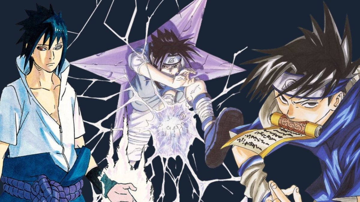 Cada era del Sasuke del Naruto original se une en un arte nuevo e increíble