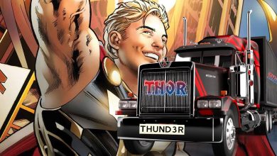 "Chad Hammer y el Thor-Truck": el nuevo Thor de Marvel tiene su propio batimóvil