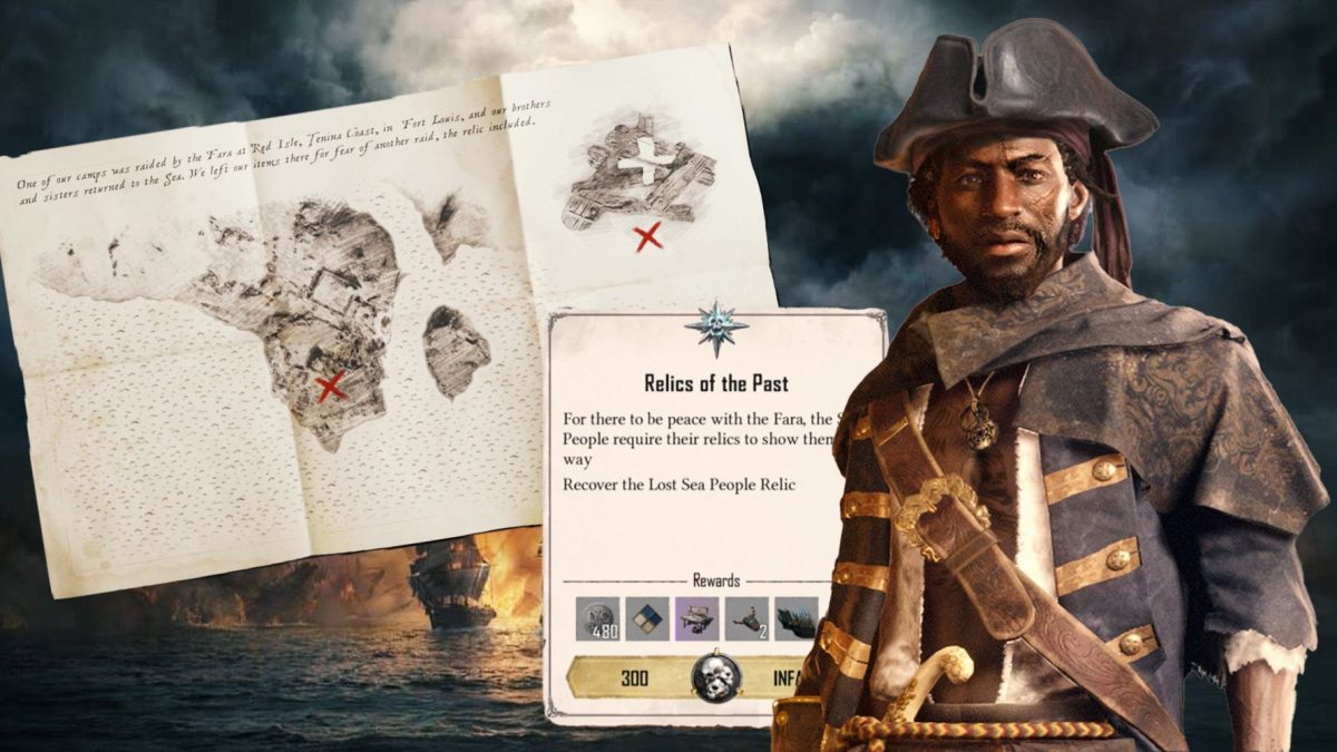 Cómo resolver el mapa de las reliquias del pasado en Skull and Bones
