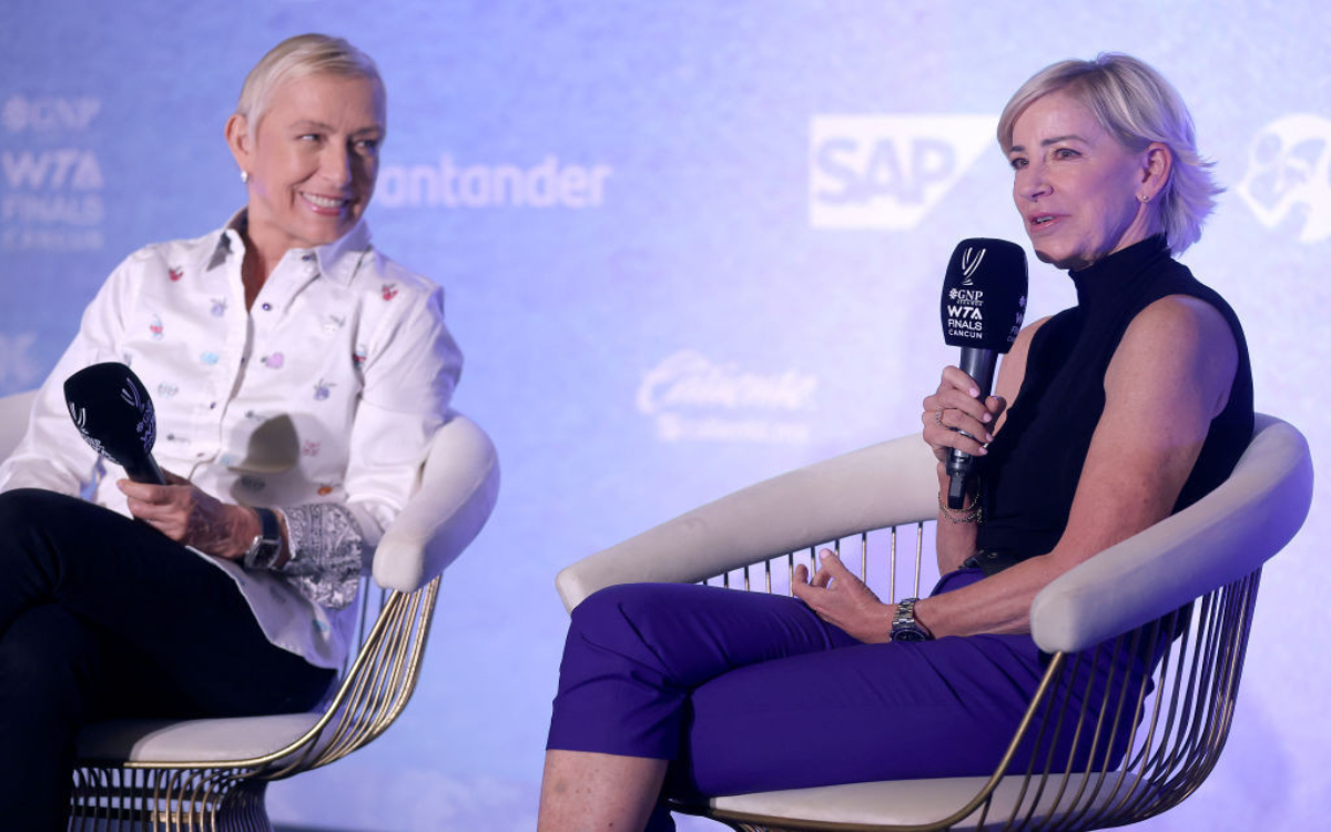 Critican a Navratilova y Evert por oponerse a las Finales WTA en Riad