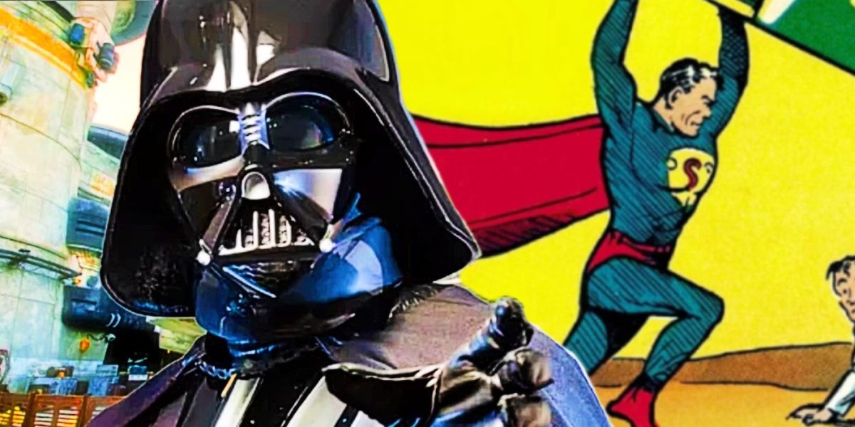 Darth Vader le da un giro oscuro a la portada del cómic más icónico de Superman en Inspired Fanart