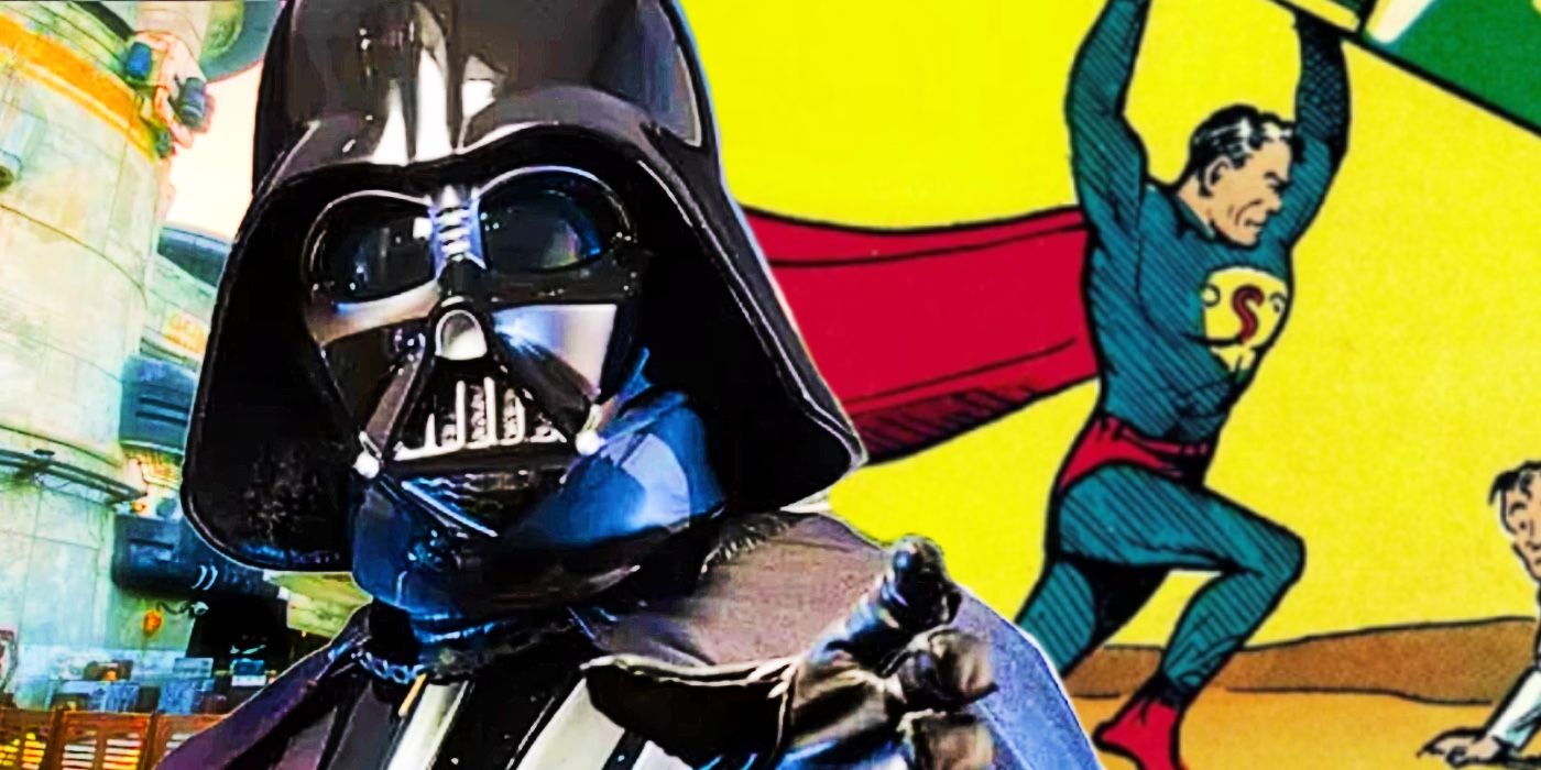 Darth Vader le da un giro oscuro a la portada del cómic más icónico de Superman en Inspired Fanart