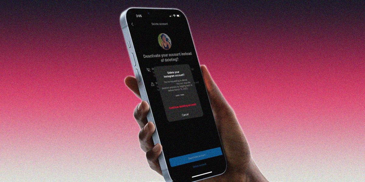 Desactivar o eliminar su cuenta de Instagram: ¿cuál es la diferencia?