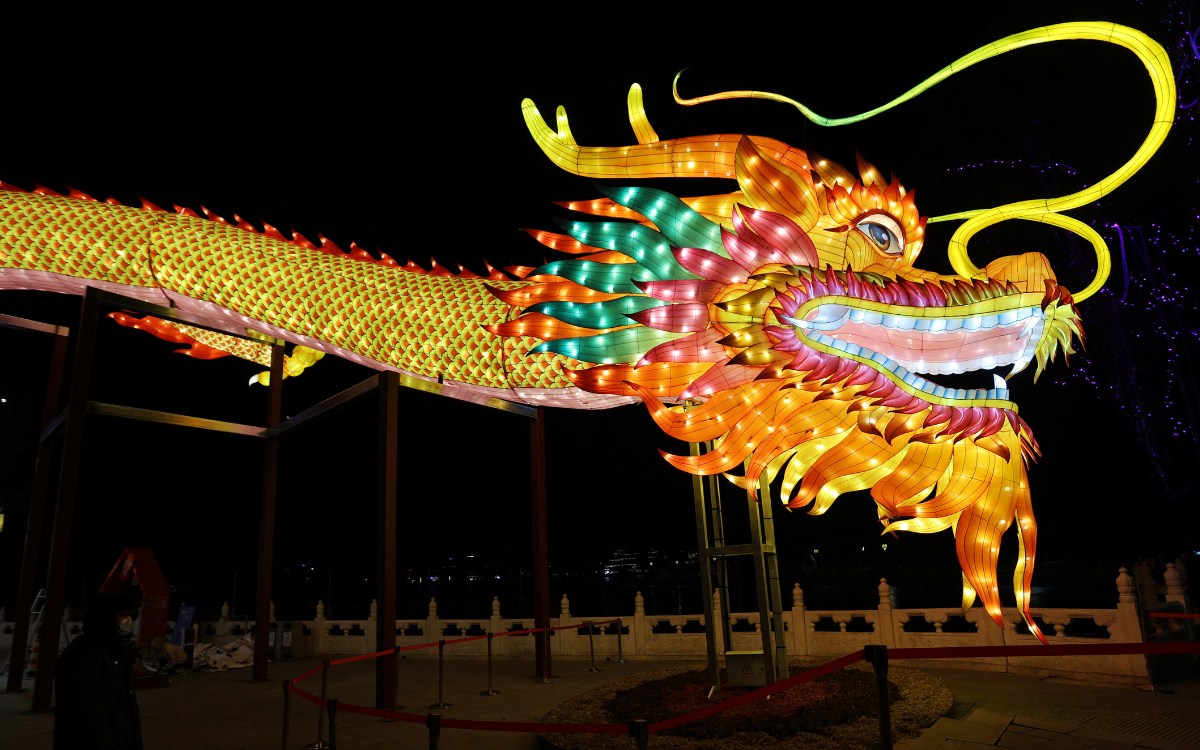 El Año Nuevo Lunar paraliza a China