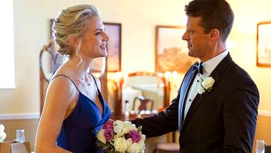 El actor de Chicago Fire revela los muchos vestidos de novia de Brett antes de la boda de ella y Casey