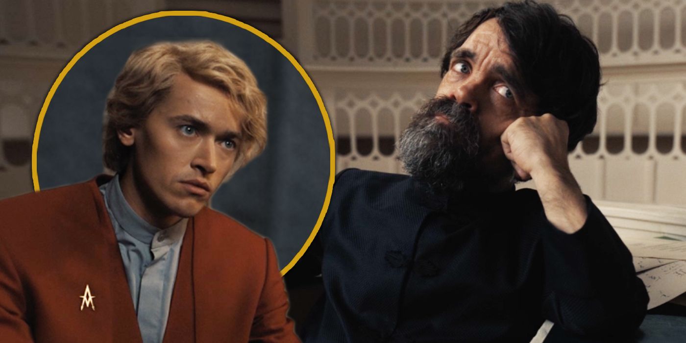 El clip exclusivo de Ballad of Songbirds & Snakes profundiza más en la rivalidad de Coriolanus Snow y Casca Highbottom