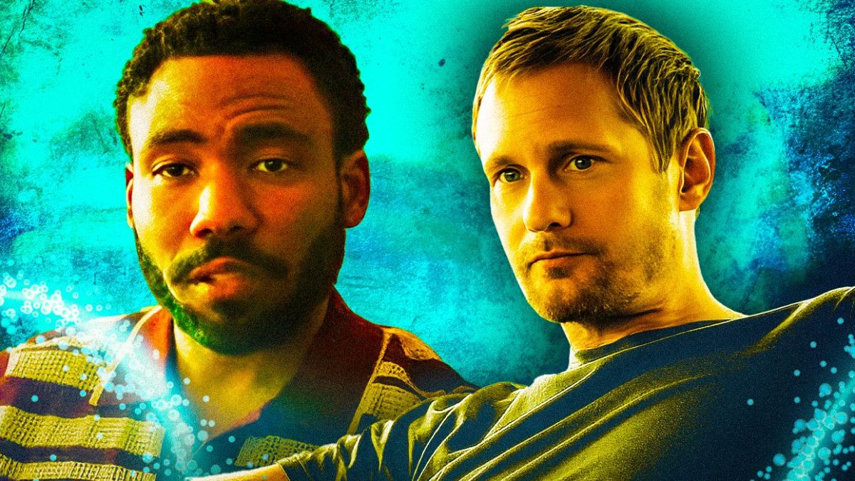 El giro de Alexander Skarsgård del Sr. y la Sra. Smith no es nada comparado con su otro papel en el programa de Donald Glover