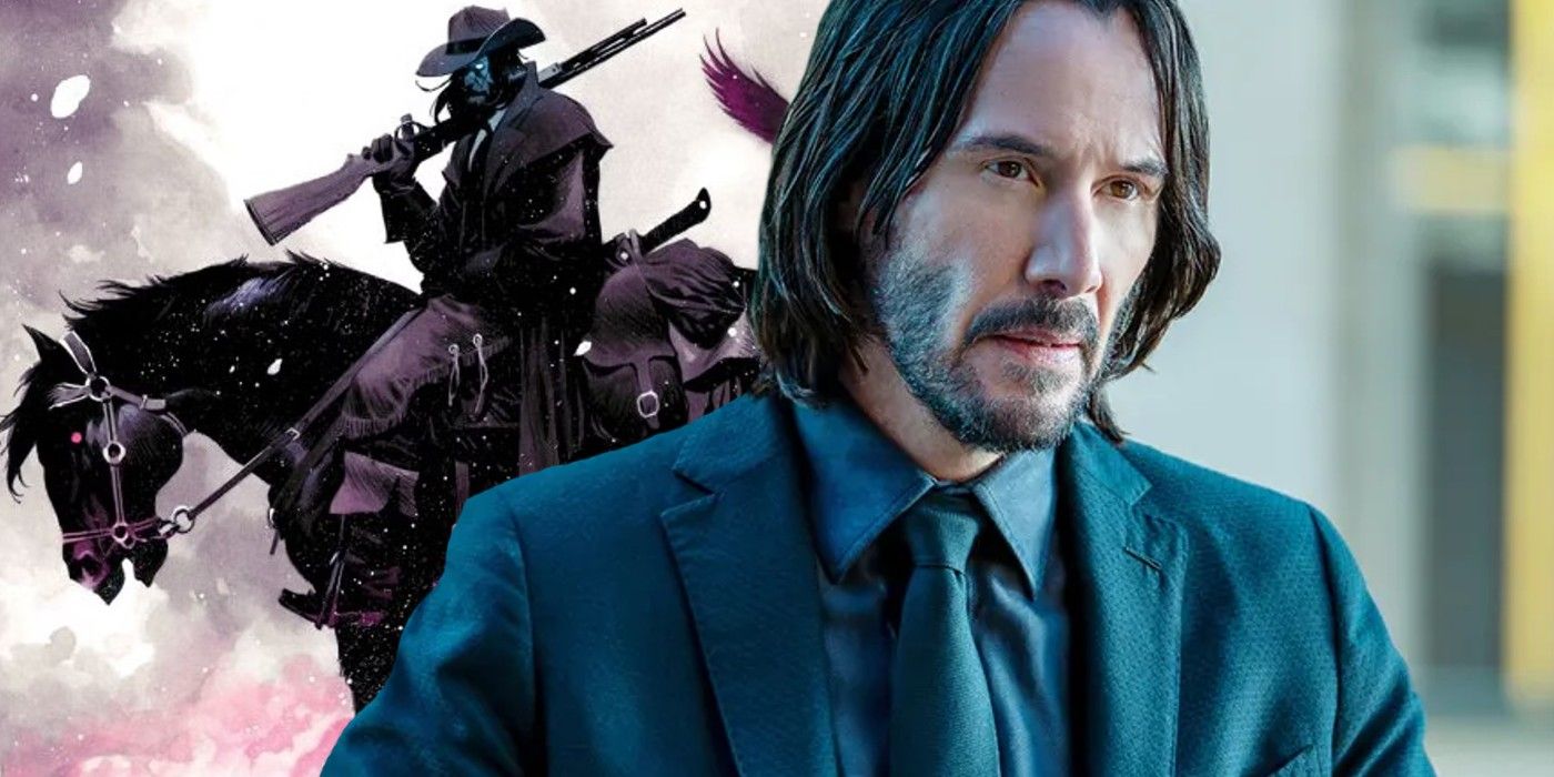 El inmortal BRZRKR de Keanu Reeves obtiene un giro vaquero en el nuevo FACEFUL OF BULLETS