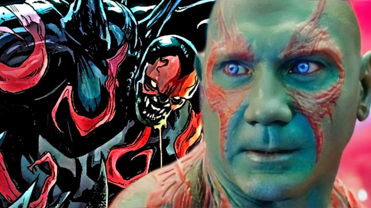 El nuevo disfraz de Drax el Destructor es aún más aterrador que cuando se convirtió en Venom