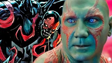 El nuevo disfraz de Drax el Destructor es aún más aterrador que cuando se convirtió en Venom