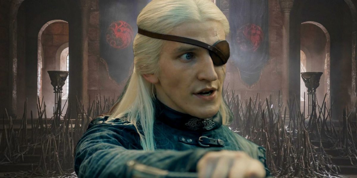 El póster de los fans de la temporada 2 de House Of The Dragon imagina el ascenso de Aemond junto a un enorme Vhagar