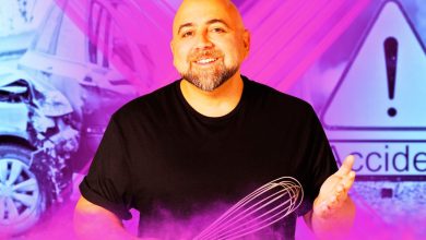 El presentador del campeonato de repostería infantil, Duff Goldman, resulta herido tras un aterrador accidente automovilístico