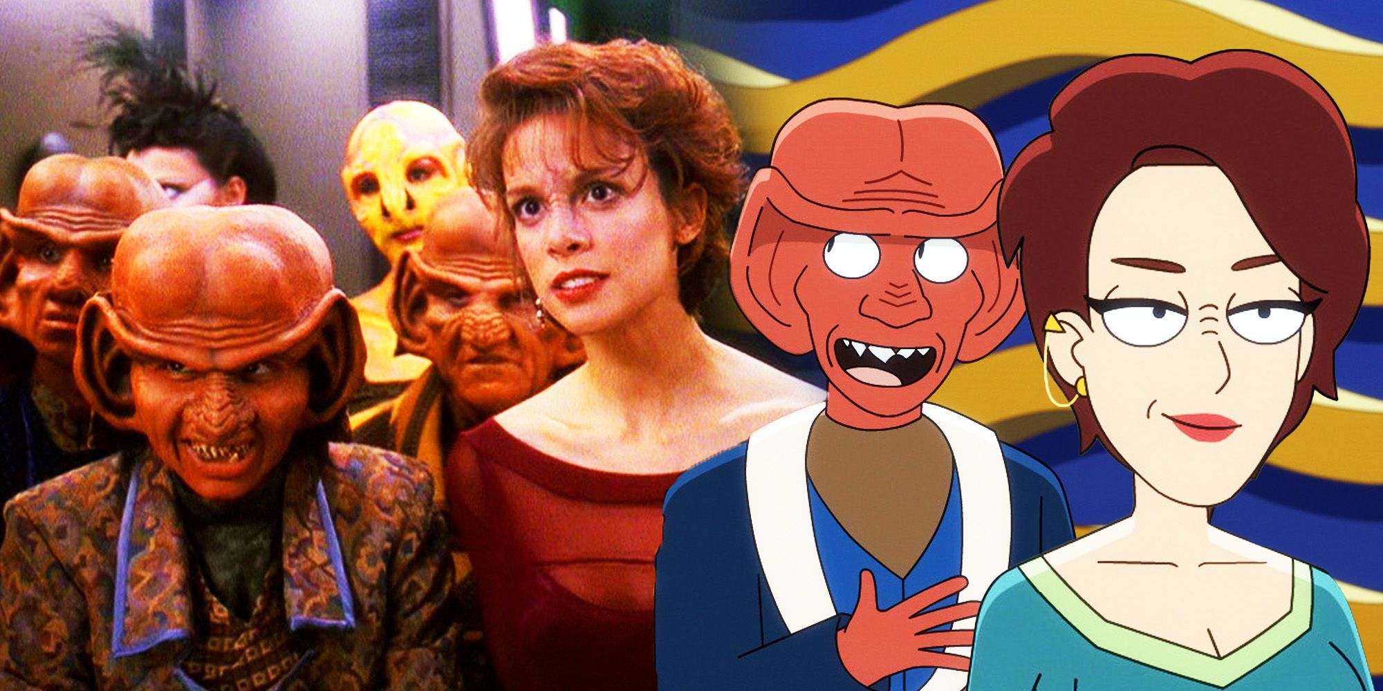 El regreso de Rom y Leeta a Star Trek fue “un sueño hecho realidad” para los actores de DS9