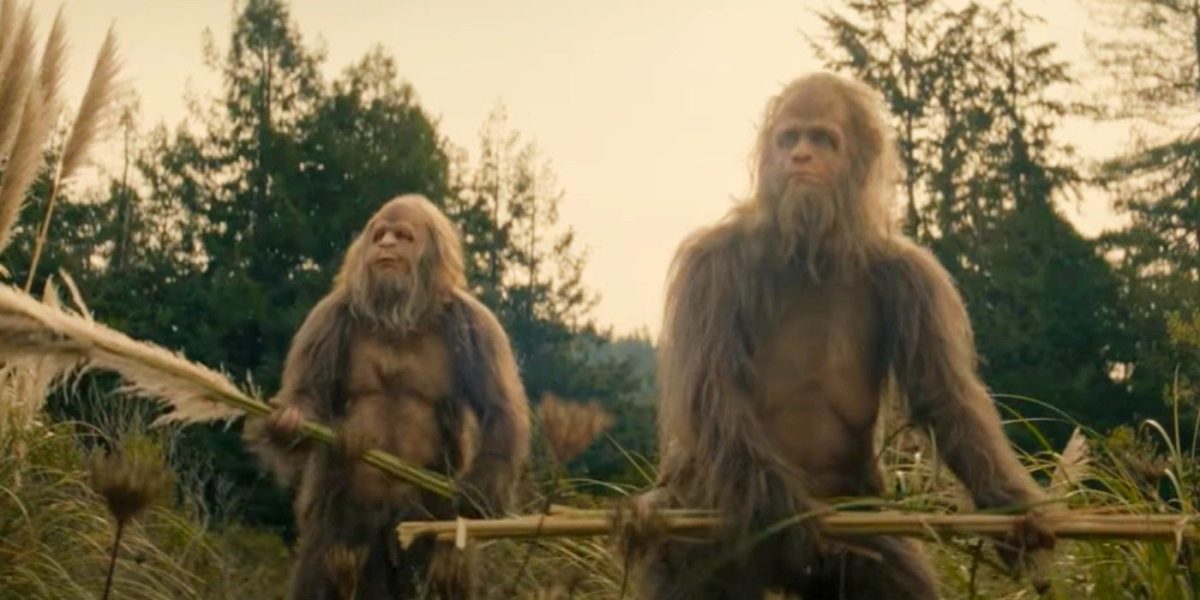El tráiler de Sasquatch Sunset revela a Jesse Eisenberg con un maquillaje de criatura irreconocible