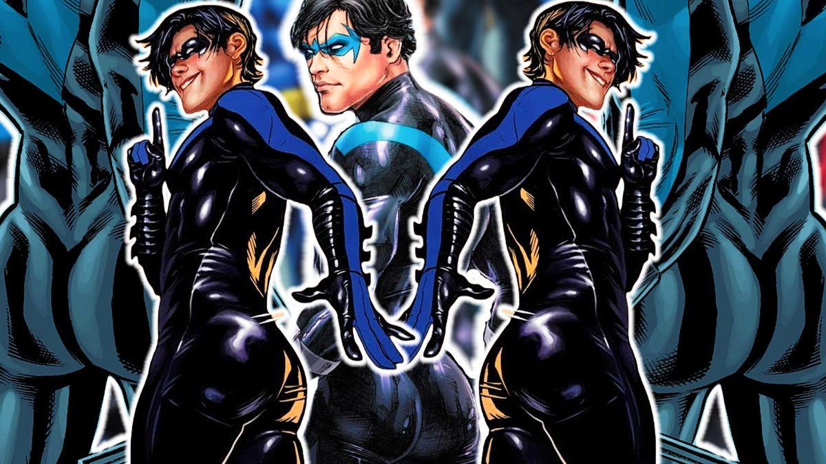 El trasero de Nightwing es tan bueno que oficialmente se ha convertido en una debilidad táctica