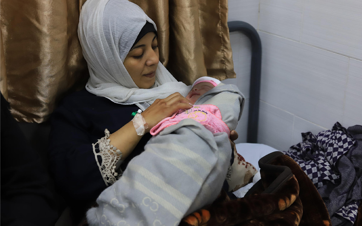 Fondo de la ONU advierte sobre las condiciones para atender los nacimientos en Gaza