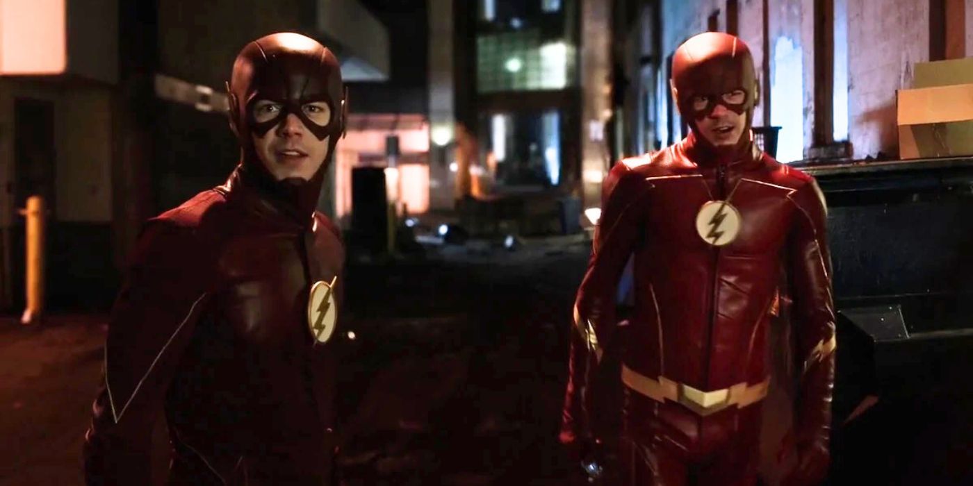 Grant Gustin celebra el evento único del Arrowverse con la imagen flash de BTS