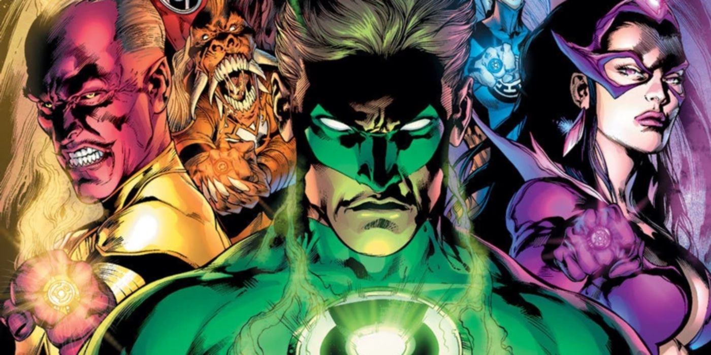 Green Lantern amplía oficialmente los poderes de las linternas, permitiéndoles ejercer varios colores