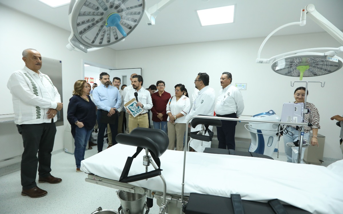 IMSS ha rehabilitado más de 800 quirófanos a nivel nacional: Zoé Robledo