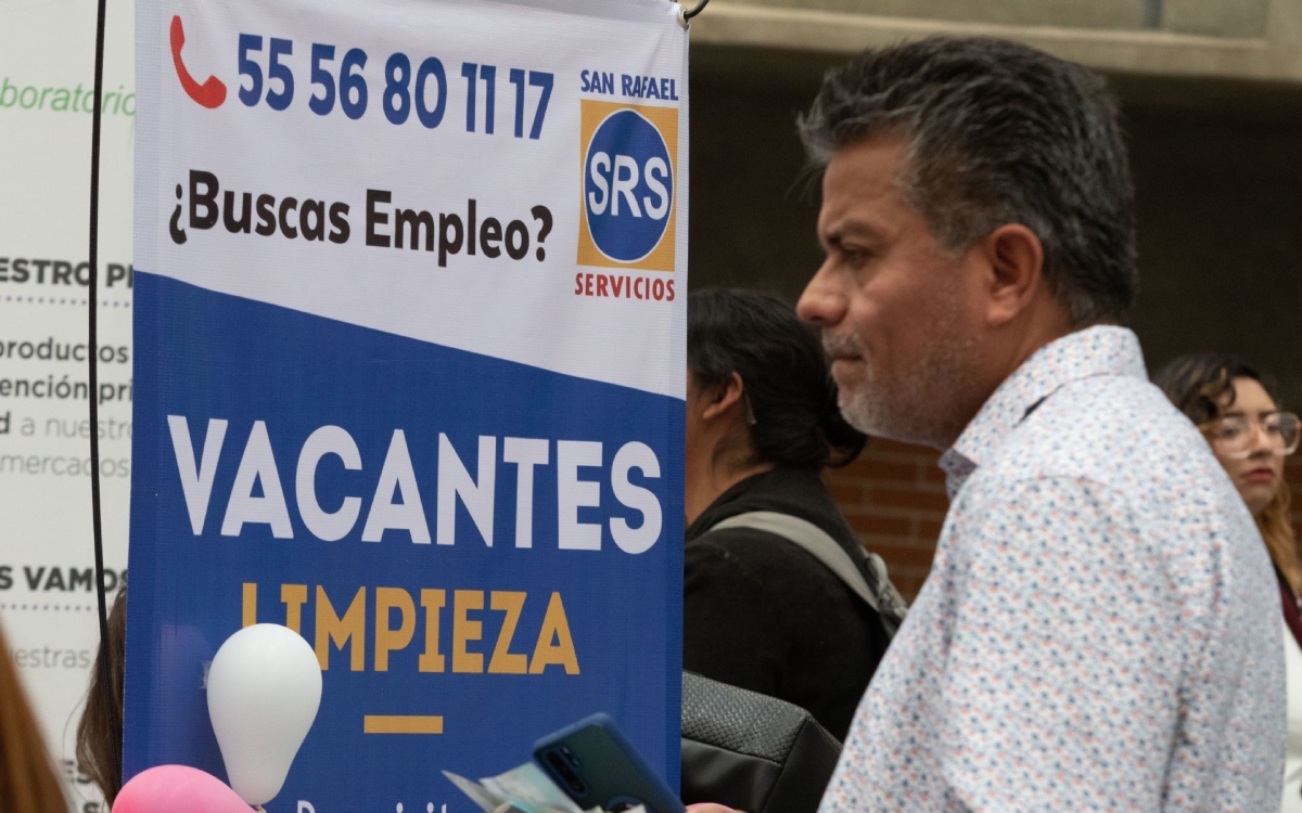 La tasa de desempleo en México llega al 2.9 % en agosto
