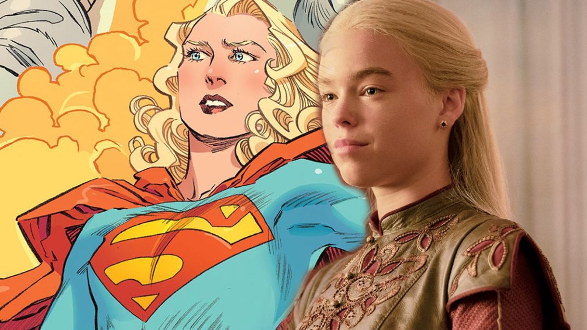 La candidata a actriz de Supergirl de House Of The Dragon se convierte en la Chica de Acero en un impresionante arte del Universo DC