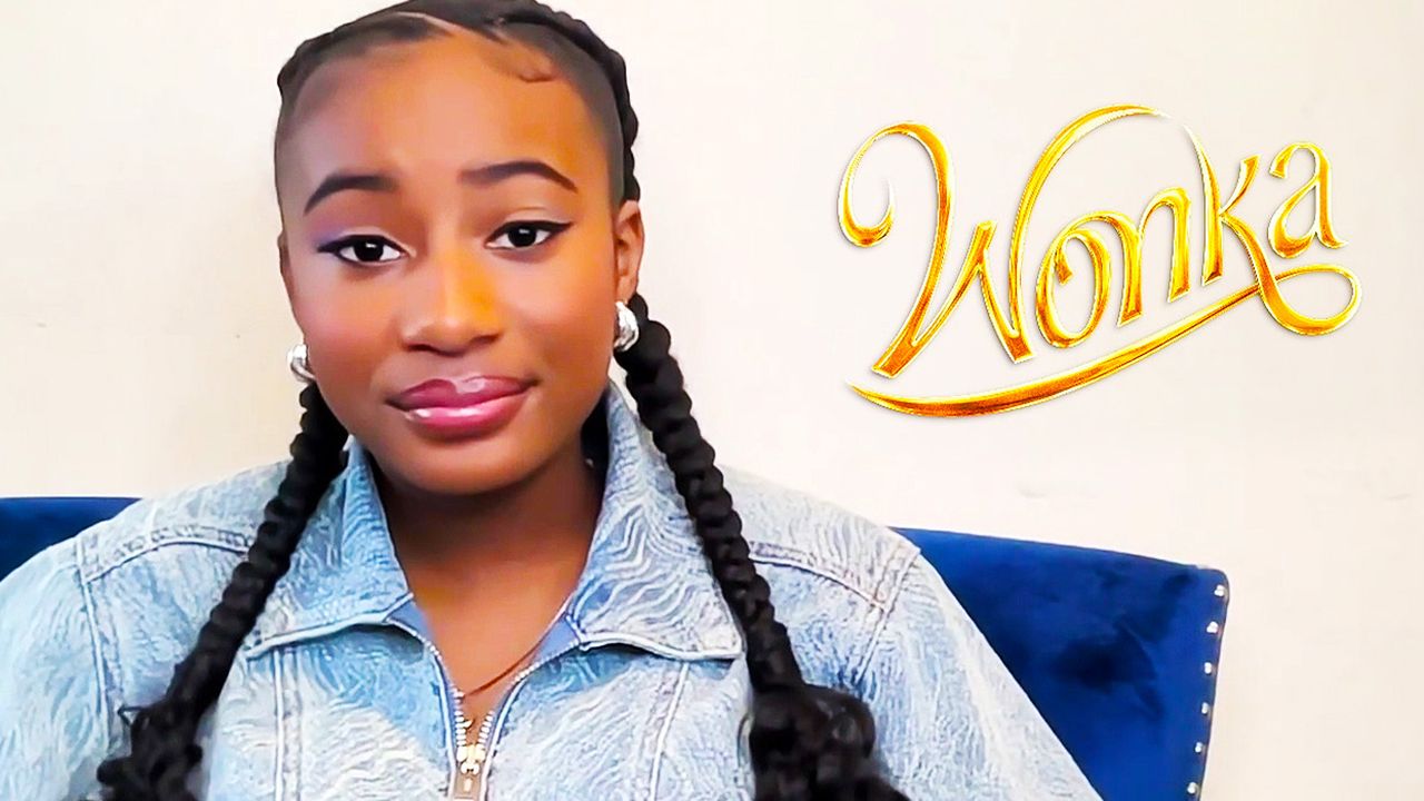 La estrella de Wonka, Calah Lane, habla de aprender de Timothée Chalamet y de amar la chocolatería