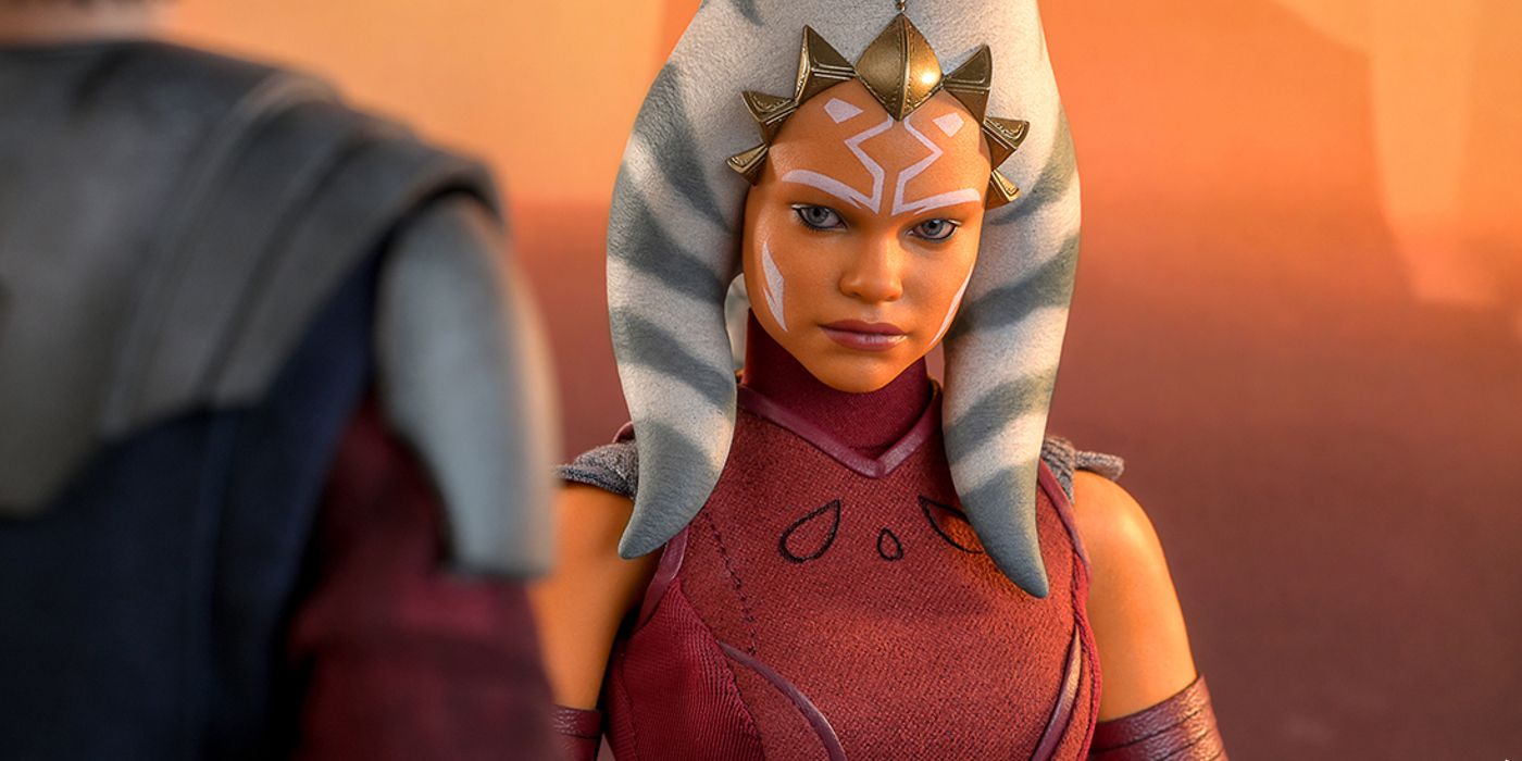 La nueva e increíble figura de acción de Hot Toys da vida a la joven Ahsoka de Ariana Greenblatt por primera vez