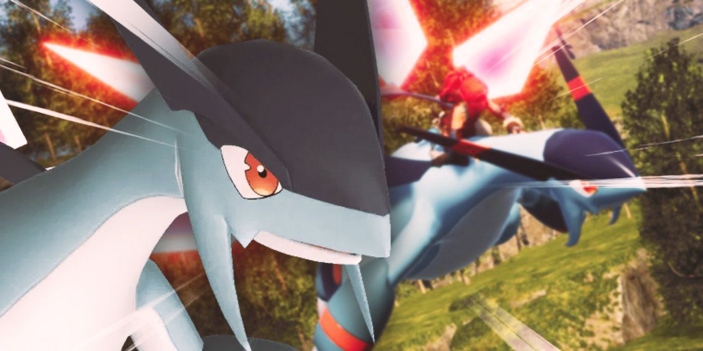 Palworld volador Pal Jetragon que puede domesticarse y convertirse en una montura