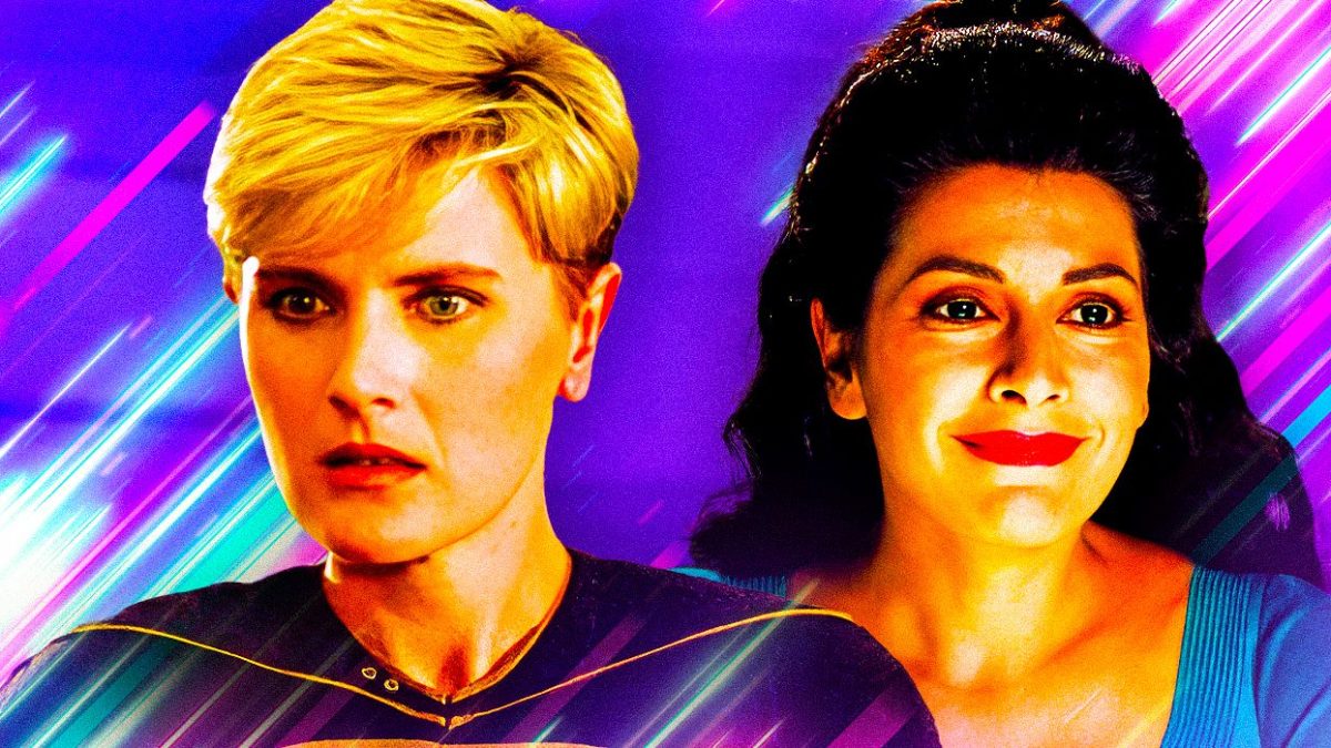Marina Sirtis dice que Denise Crosby dejó Star Trek: TNG "salvó mi trabajo"