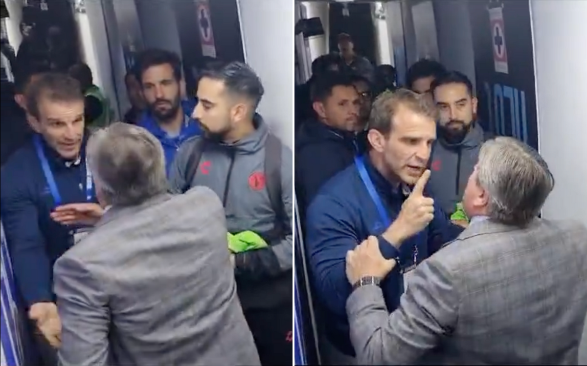 Miguel Herrera e Iván Alonso se encaran y casi llegan a los golpes tras victoria de Cruz Azul | Video
