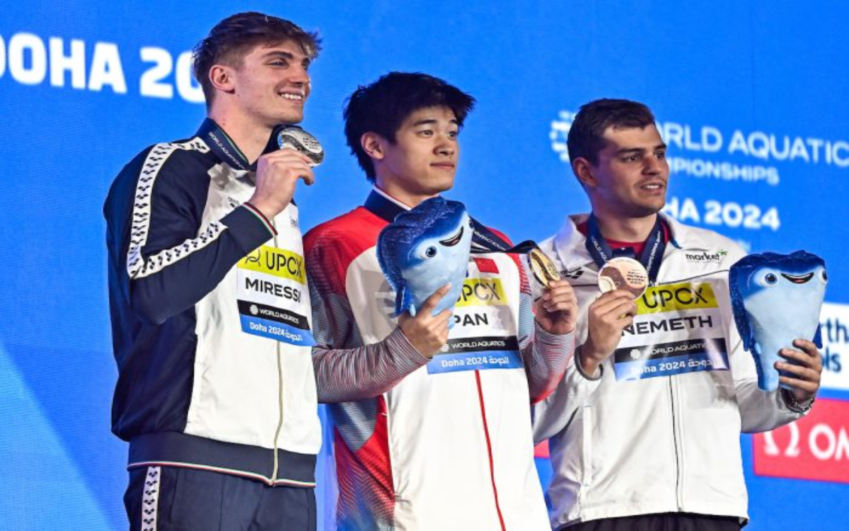 Mundial de Natación 2024: Confirma Zhanle Pan ser el rey de la velocidad en Doha | Video